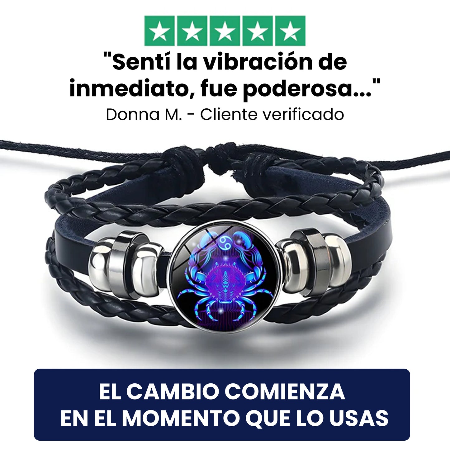 Pulsera Espiritual Cáncer