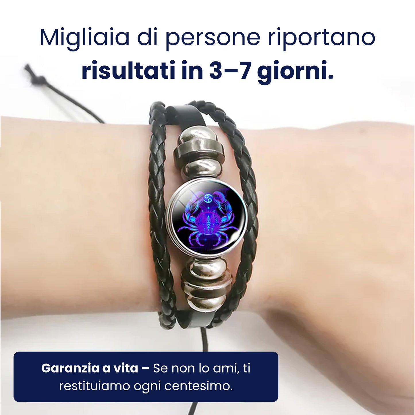 Bracciale Spirituale del Cancro