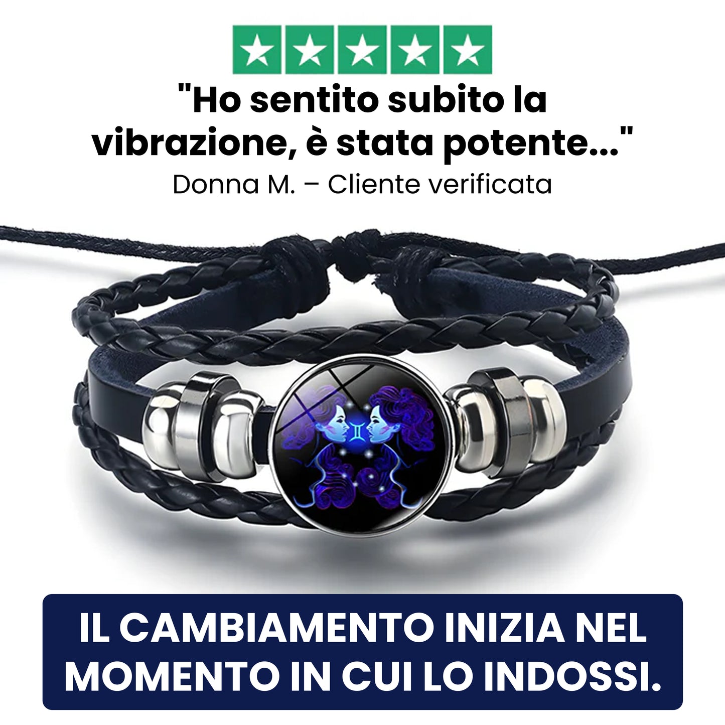 Gemelli Braccialetto Spirituale